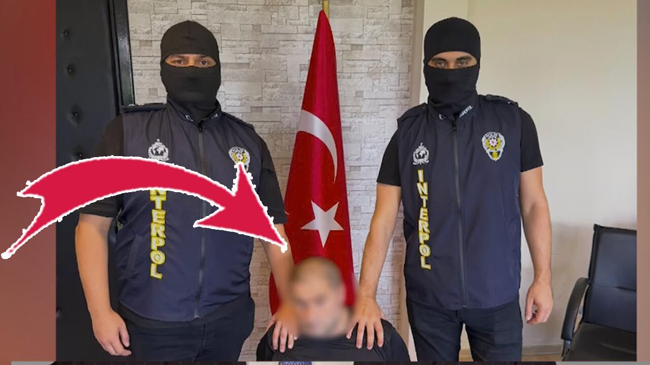 Kırmızı bültenle aranıyordu! Böyle paketlendi...