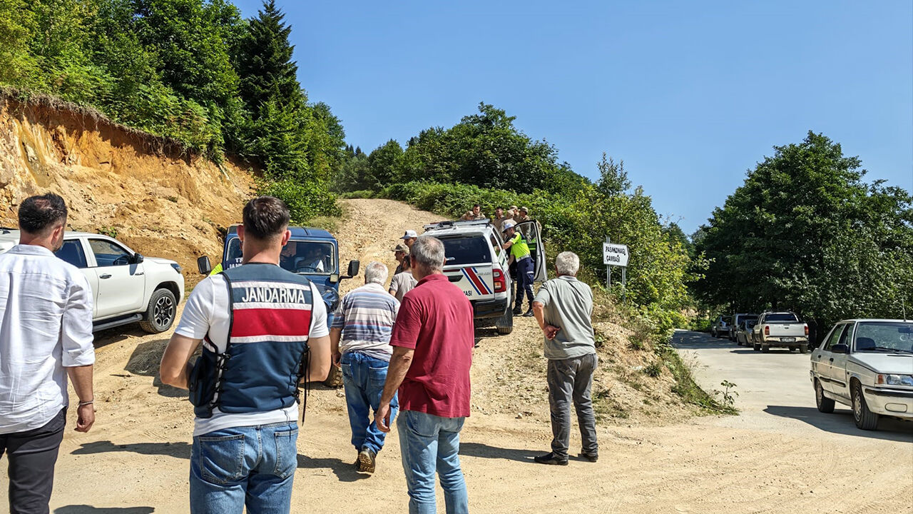 Giresun'da helikopter düştü iddiası