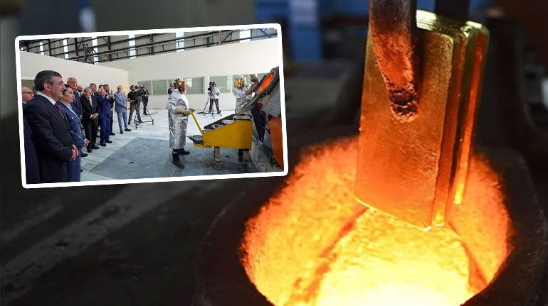 Tonlarca altın üretilecek! Ağrı'da açıldı