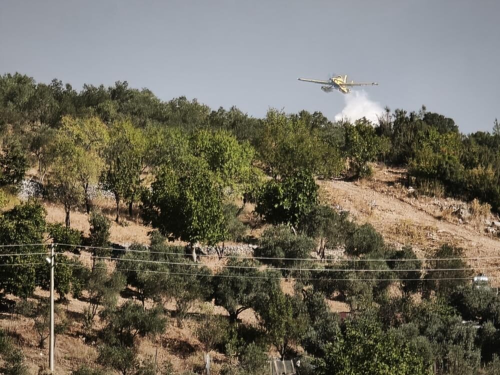 7 uçak 15 helikopter seferber oldu! Muğla'da orman yangını