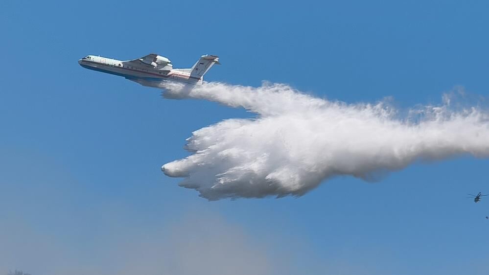 7 Uçak 15 Helikopter Seferber Oldu! Muğla'da Orman Yangını (9)