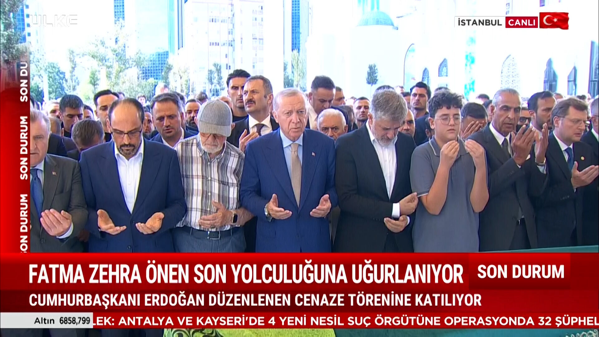 Erdoğan Cenaze Namazı Istanbul Vekikl (2)