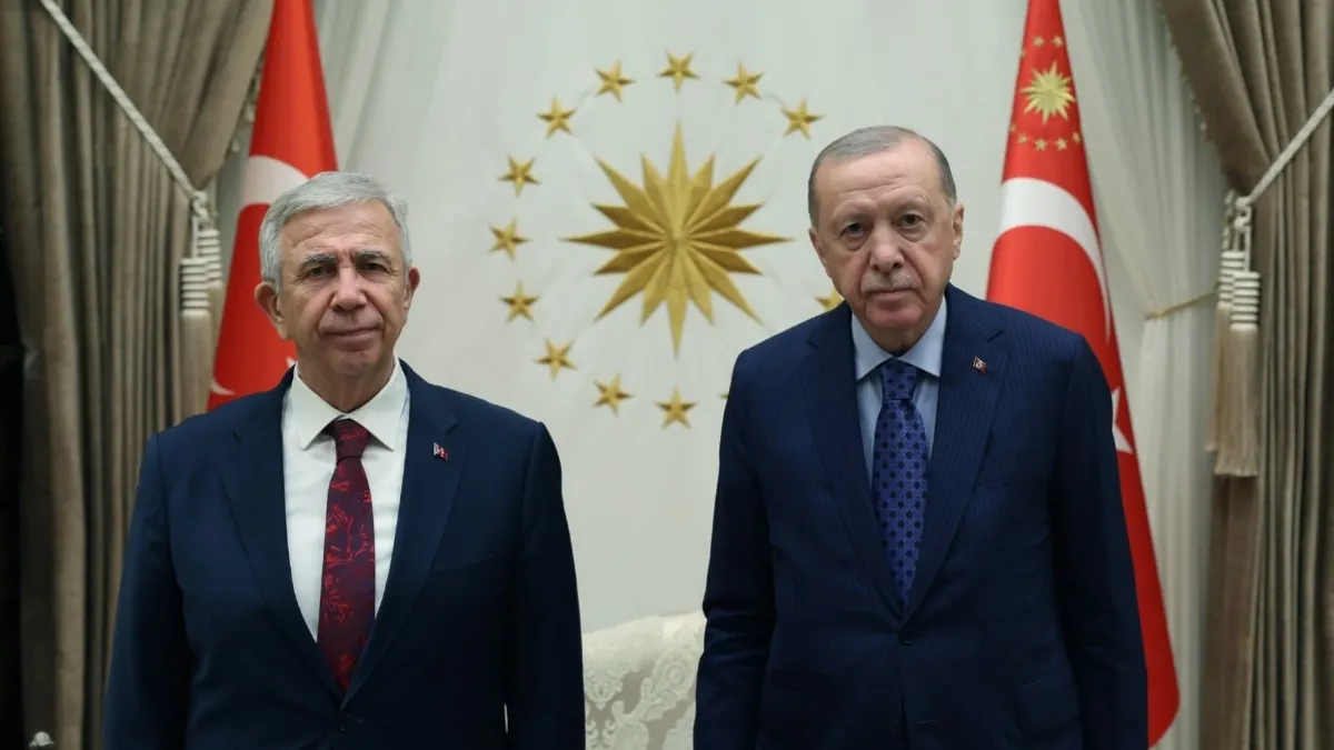 Cumhurbaşkanı Erdoğan Mansur Yavaş'ı kabul etti