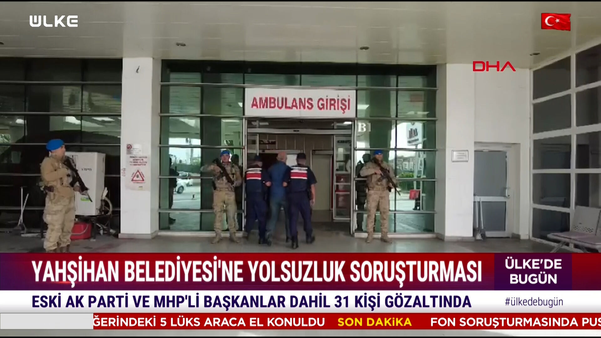 Eski Ak Partili Ve Mhp'li Başkanlar Gözaltına Alındı (1)