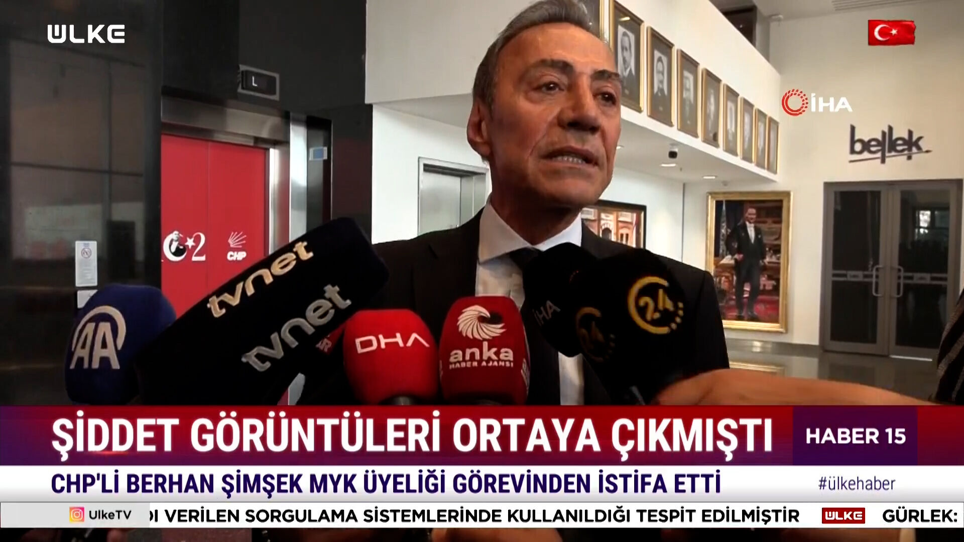 Berhan Şimşek'i istifa ettiren görüntüler ifşa oldu