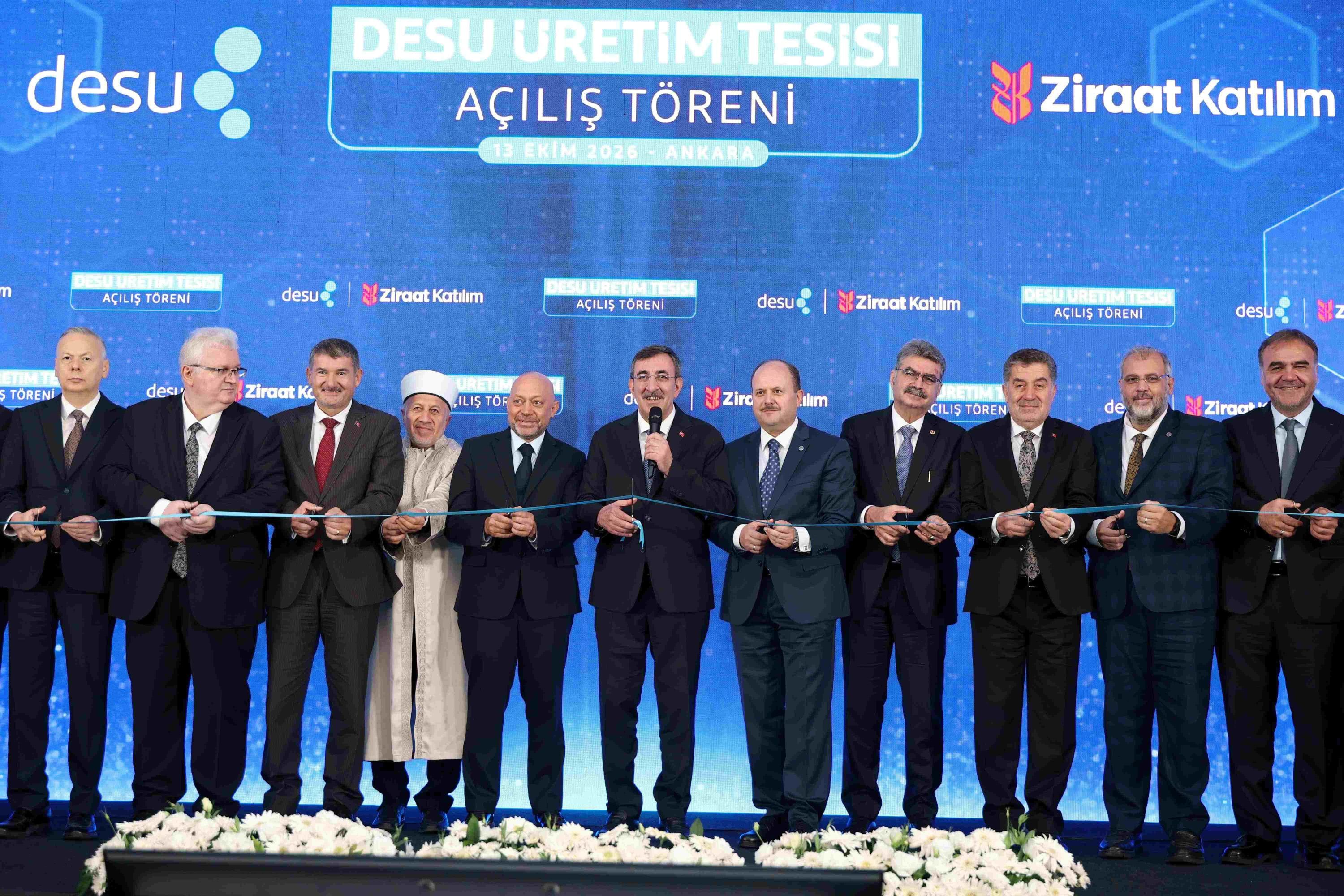 DESU Medikal Üretim Tesisi törenle açıldı