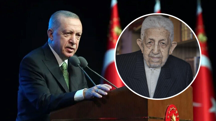 Cumhurbaşkanı Erdoğan Recai Kutan'ı andı
