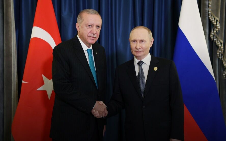 Erdoğan'dan Putin'e tebrik