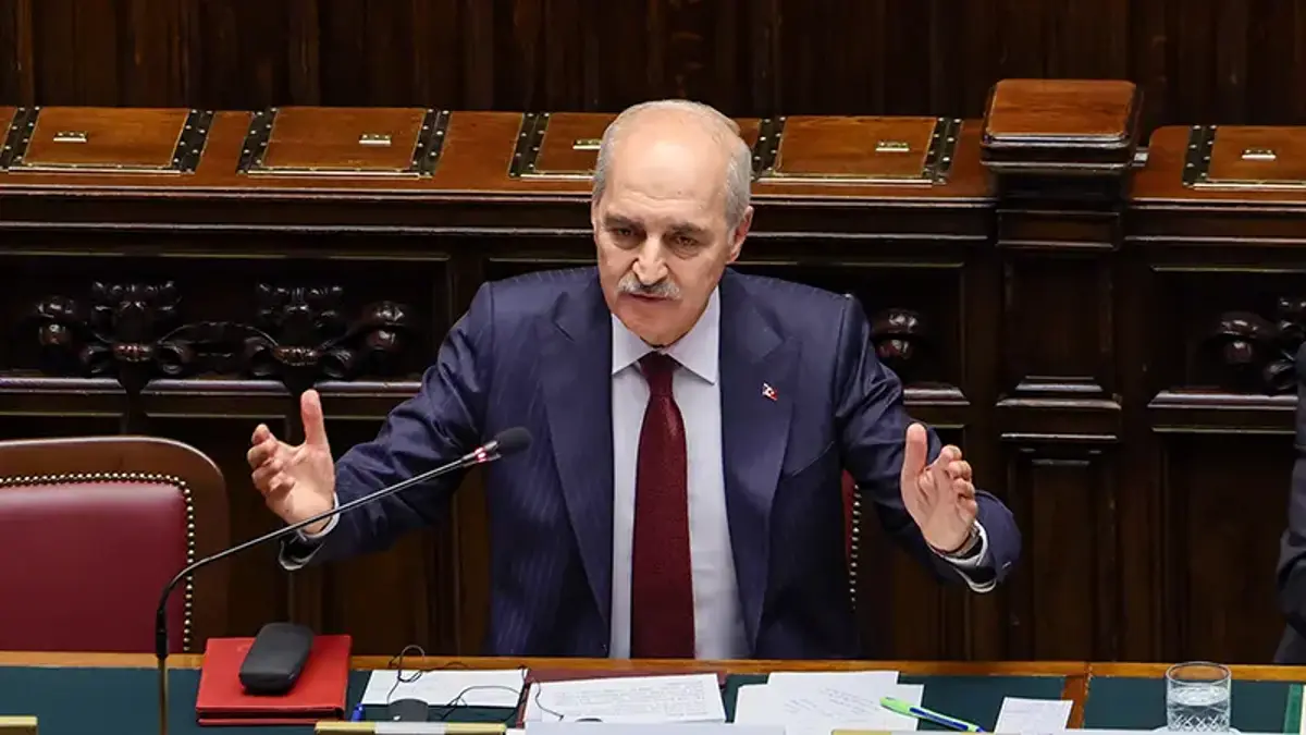 Numan Kurtulmuş'tan tarihi "Kıbrıs" yanıtı! Ayakta alkışlandı